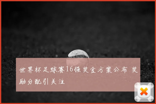 世界杯足球赛16强奖金方案公布 奖励分配引关注
